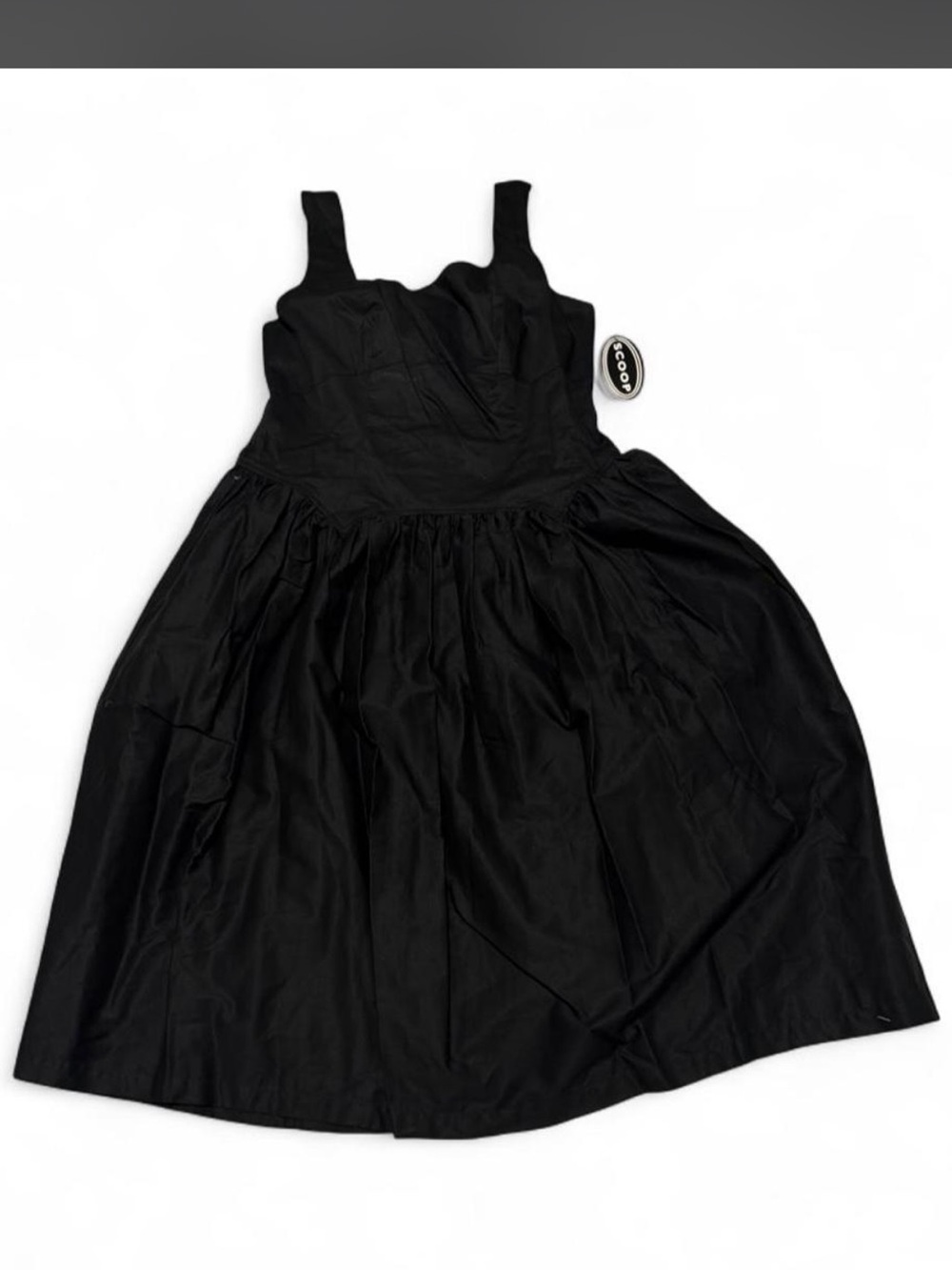 Girls' Black Sleeveless Party Dress